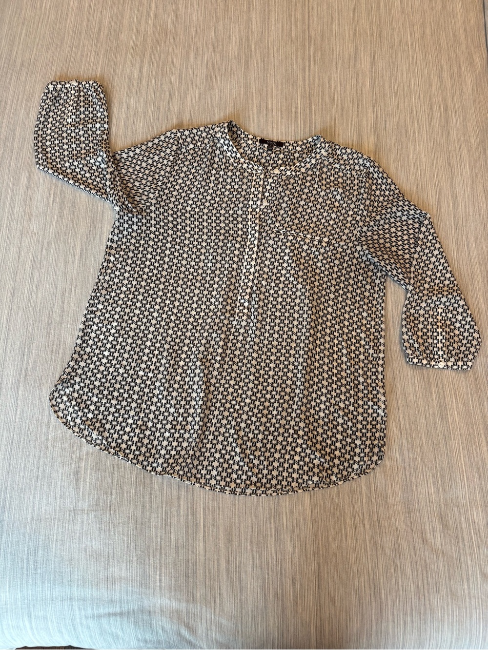 NYDJ Pintuck Blouse